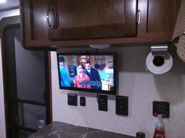 television installed