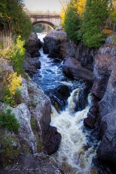 Temperance Falls North Shore Drive; Lake Superior, MN