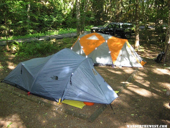 Tent site