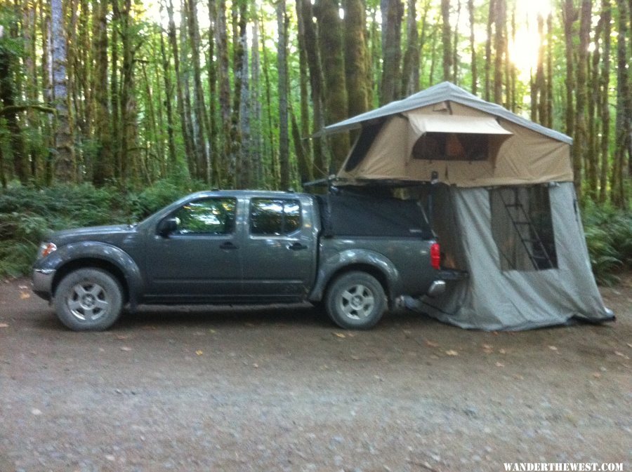 Tent with Zip in floor