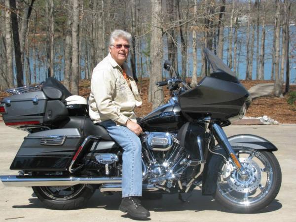 Terry and his 2011 Harley CVO Road Glide