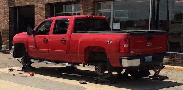 The batteries in the TPMS Senders in each wheel had finally given out.  So, my local tire guy replaced the TPMS.