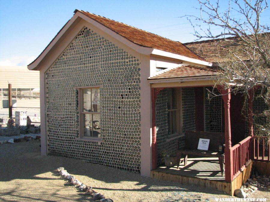 The bottle house.