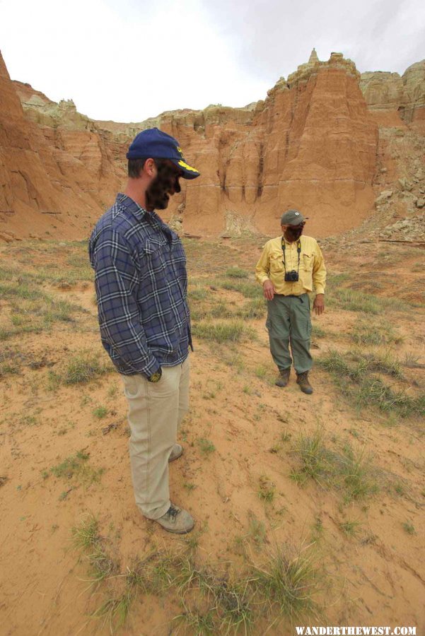 The Captain and SimiMike--Gypsum Sinkhole