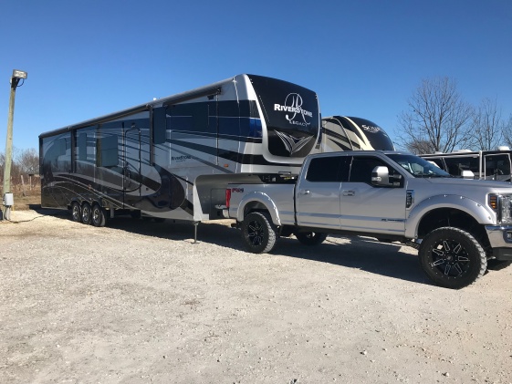 The day we picked it up from Wheels RV in Springdale Arkansas