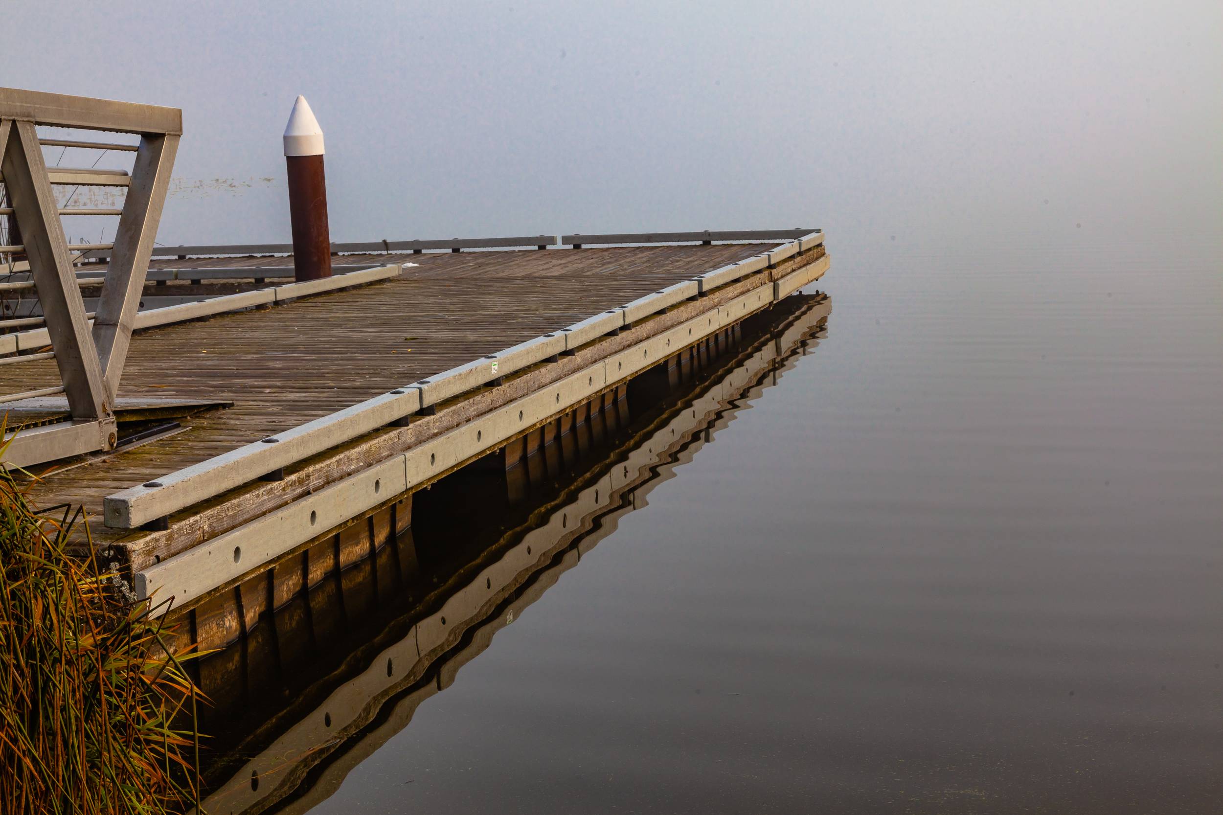 The dock at the lake