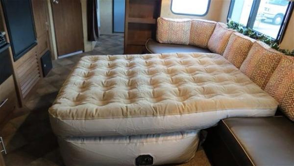 The included air mattress.