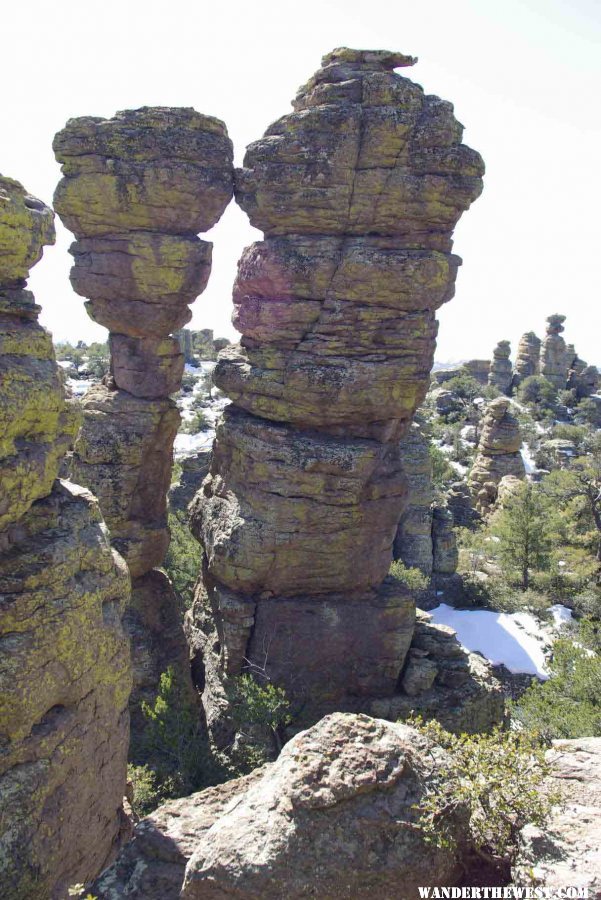 The Kissing Rocks--Chiricahua