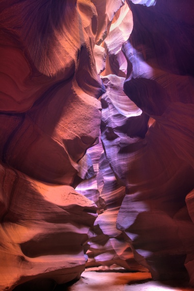 The Maze, Upper Antelope Canyon, Navaho Tribal Park