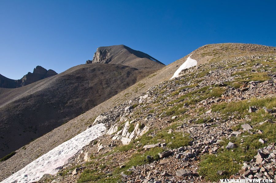 The North Ridge to Wheeler Peak