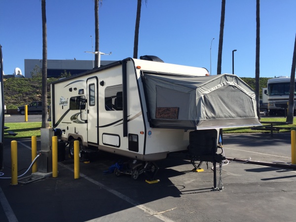 The rig basking in the sun