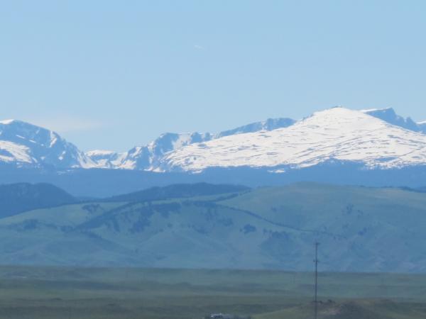 The Rockies (and they are still far far away!)