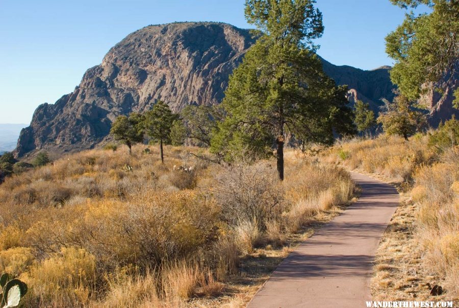 The Short, Flat, Paved Window View Trail Loop