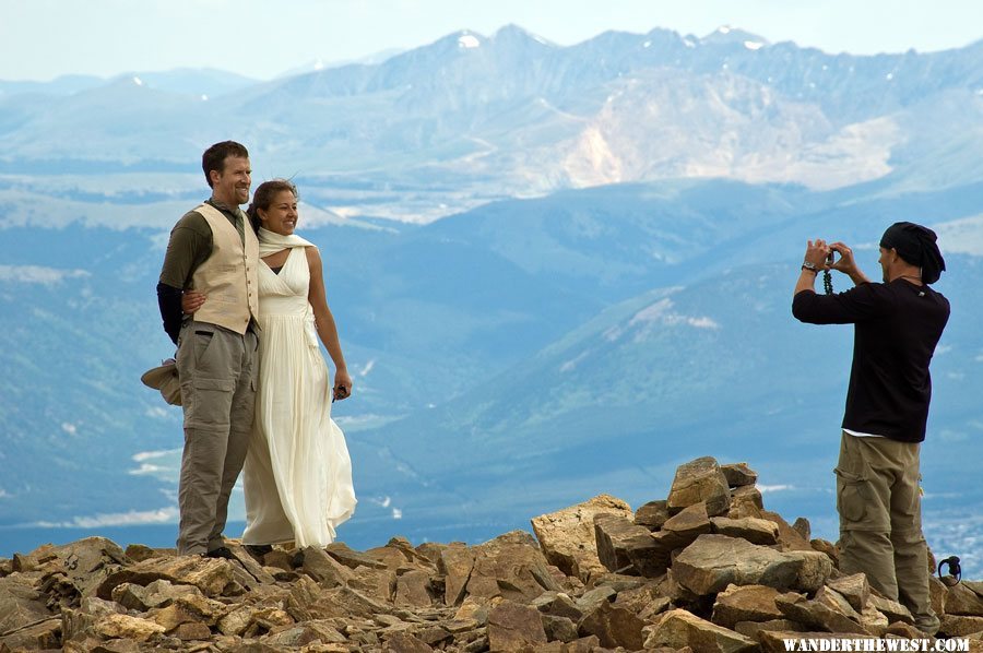 The Summit of Mount Elbert