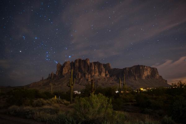 The Superstition Mountains, Lost Dutchman State Park, AZ