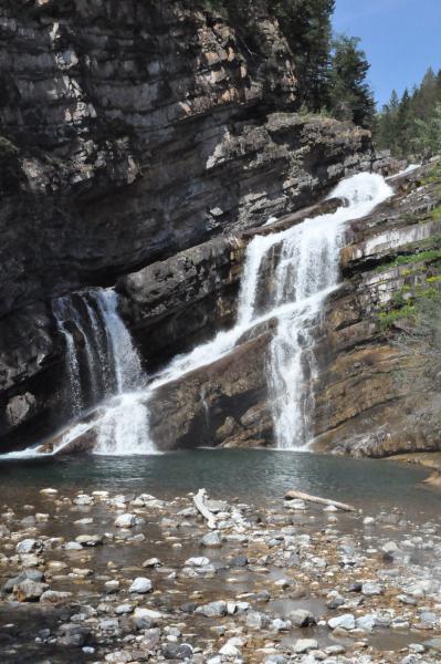 the town site waterfall