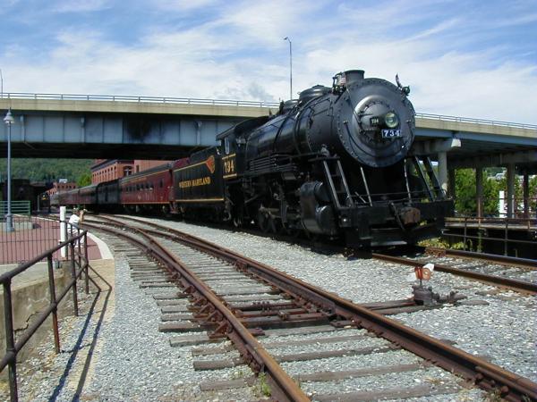 The Western Maryland Scenic Railroad's Mountain Thunder- a Baldwin Consolidation 2-8-0