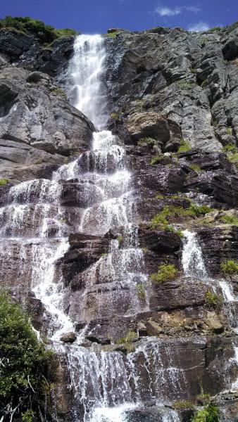 There are countless waterfalls in the park and many that are unnamed.