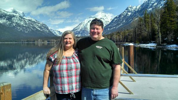 This is McDonald Lake, on the boat dock next to McDonald Lake Lodge.

Taken March 28, 2013, our wedding anniversary was a quick expedition including t