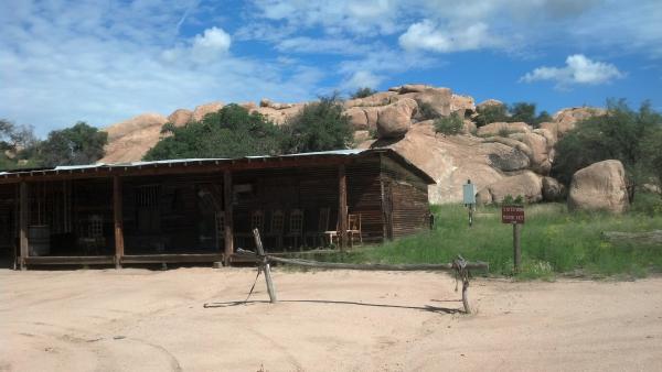 This is the train station set from the 1957 version of film 3:10 to Yuma with Glenn Ford and Van Heflin