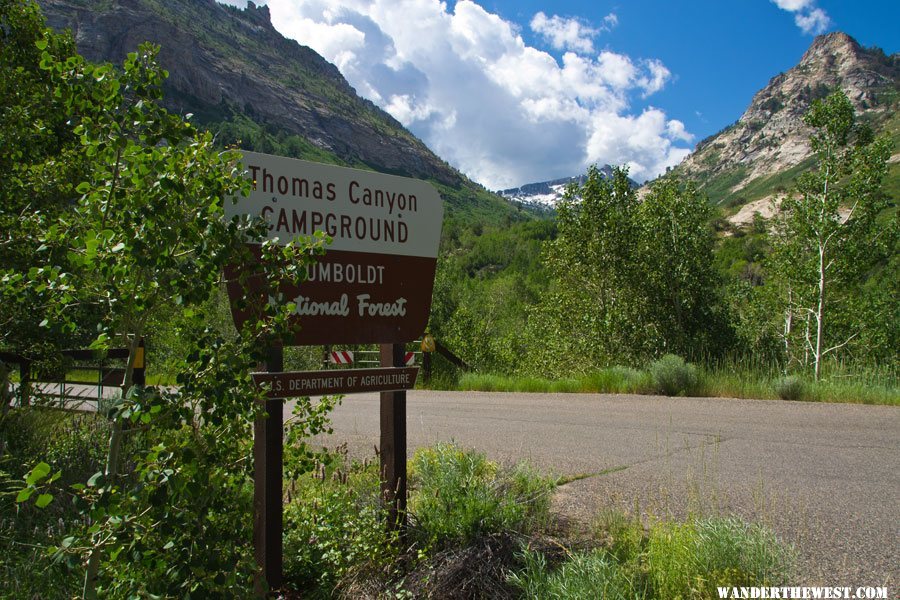 Thomas Canyon Campground