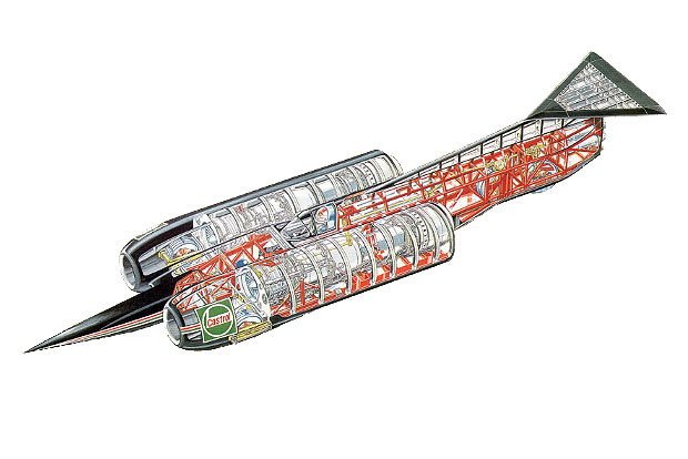 ThrustSSC.com cutaway