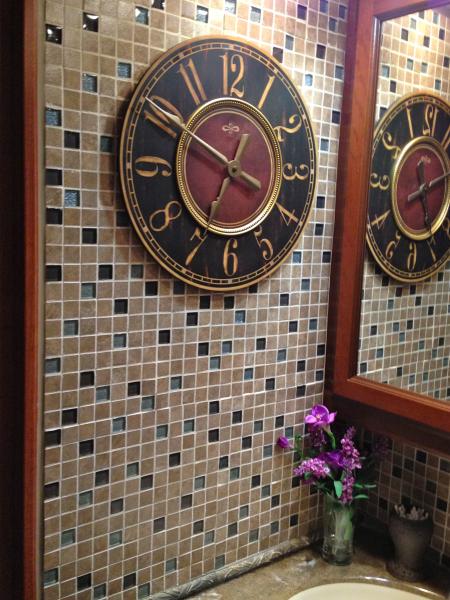 Tiled/Grout Bathroom Wall