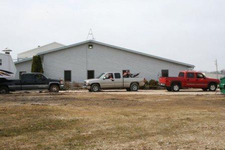 Took 3 trucks to get the RV out that Spring!