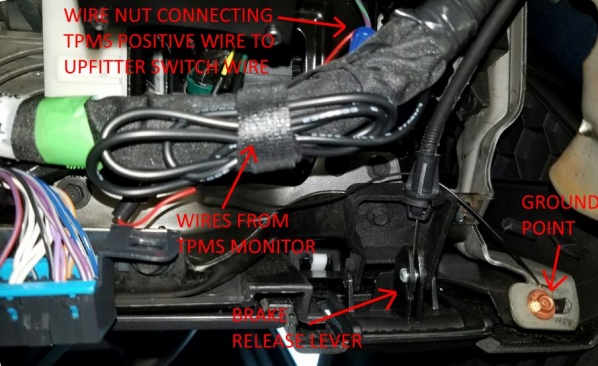 TPMS Monitor   wiring 1