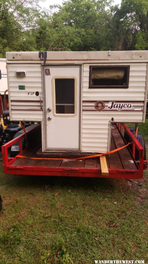 traded a winch i bought for $30.00 for  this 1987 jayco