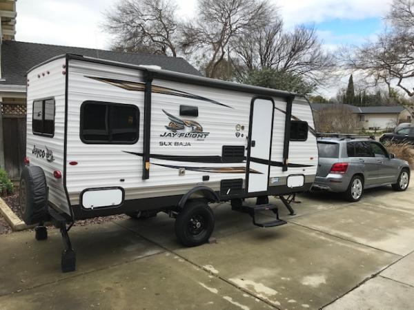 trailer and car wide