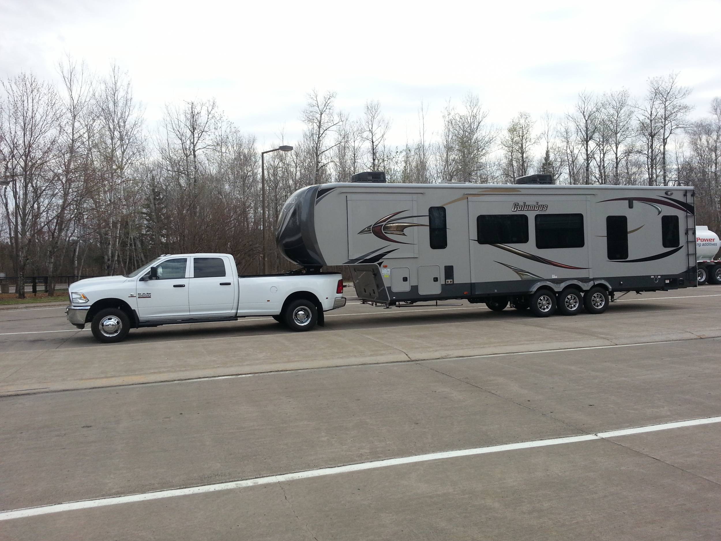 Trip Home With New RV