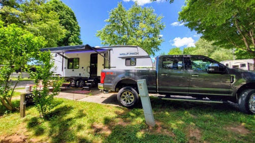 Truck and Camper