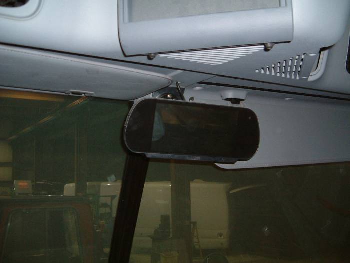 TV, Back-up Camera, Rear view Mirror