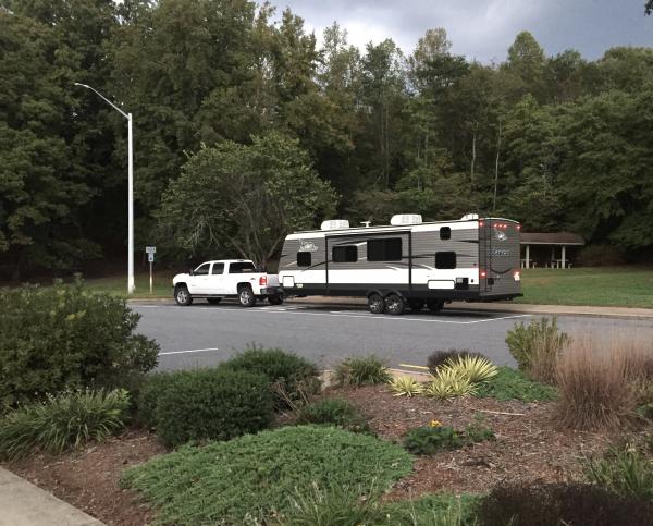 TV & TT - NC Rest Area with landscaping