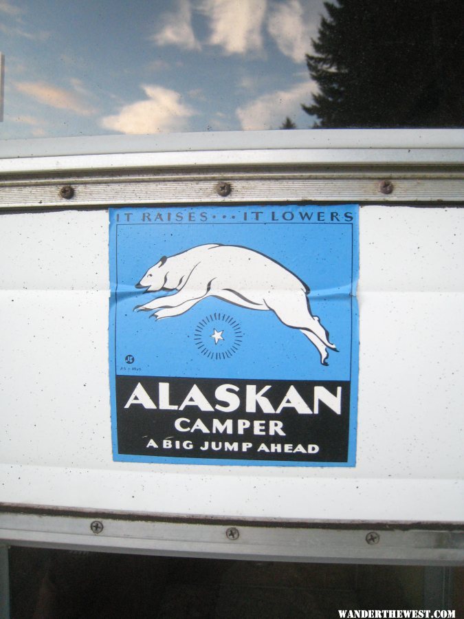 Unique Alaskan Emblem - Alaskan Camper