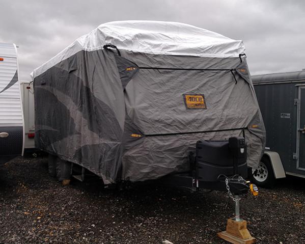 Unit is now winterized and ready to bed down for the winter.