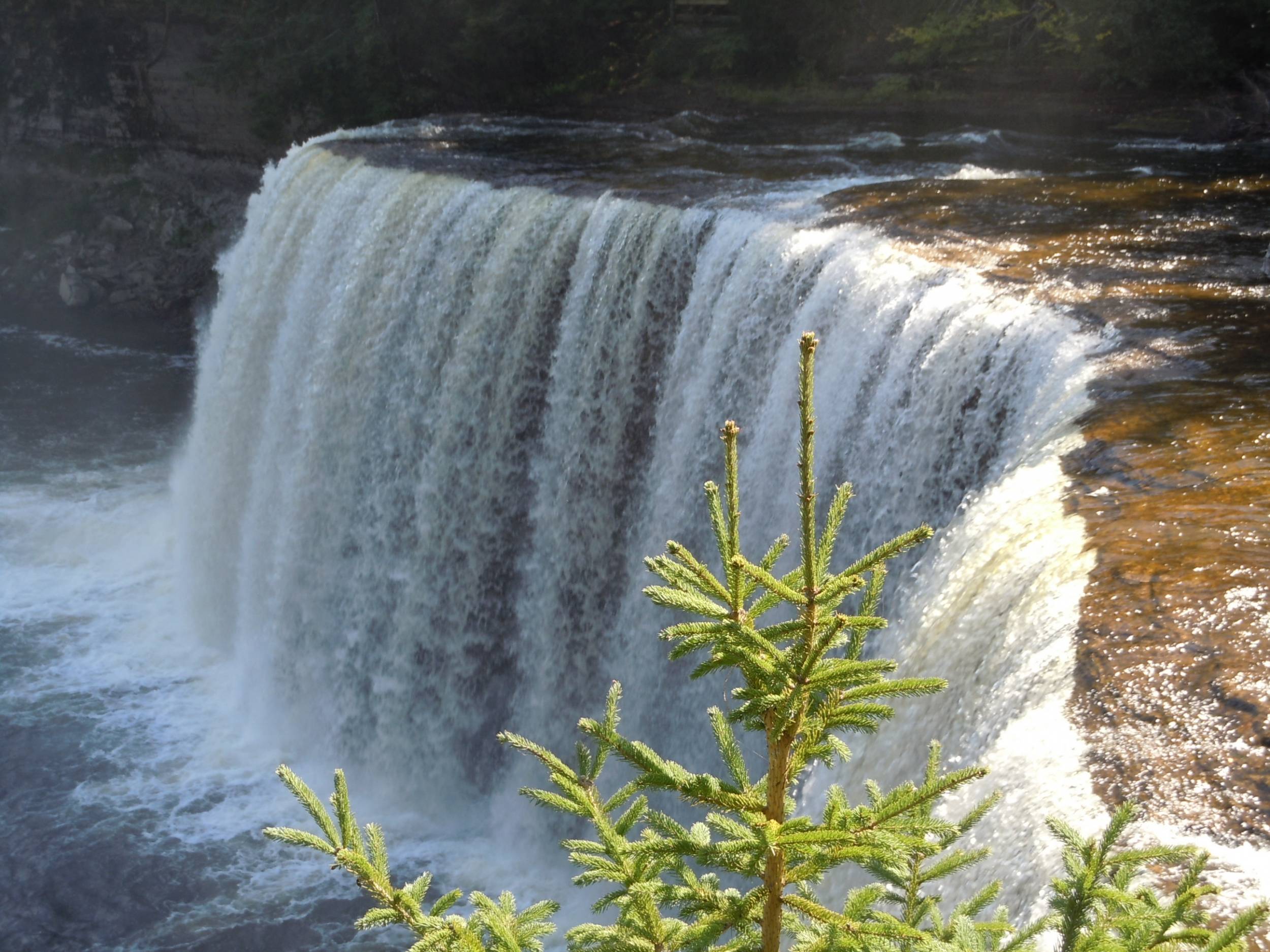 Upper Tahqonamon falls