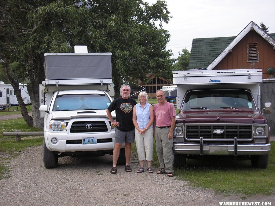 Vago, Sherri, Buzz at shared camp