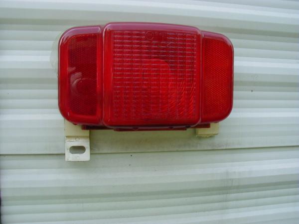 Vandalized Trailer Tail Light #1