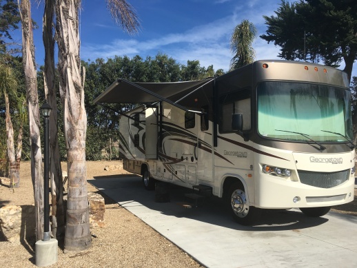 Ventura beach RV resort. we were unsure about booking here at first because of some of the reviews on trip advisor. we have stayed here 3 times now an