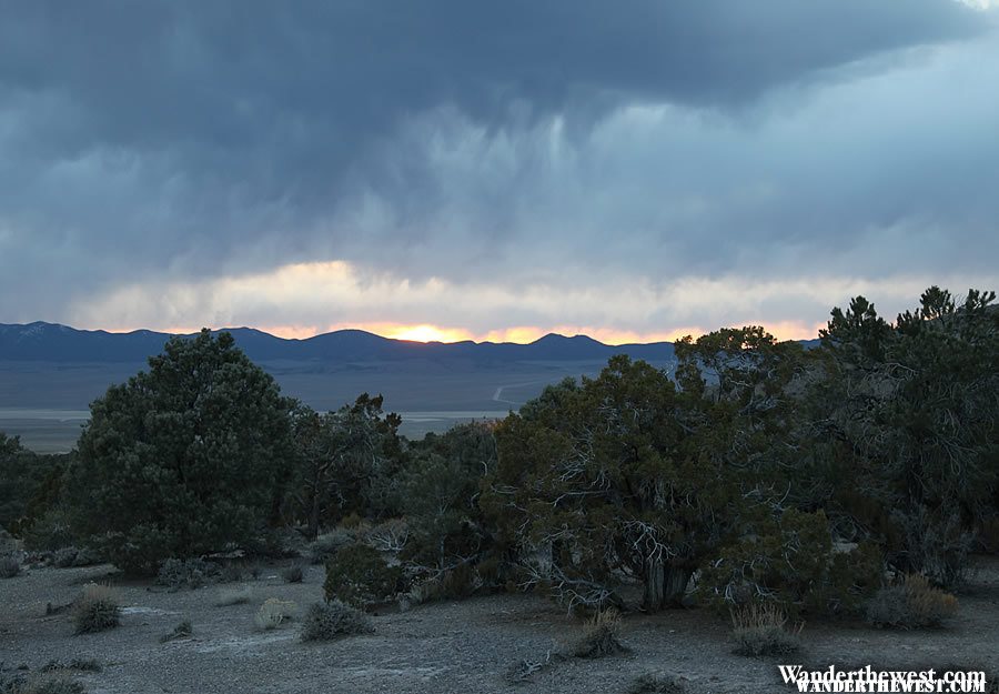 View From Berlin Ichthyosaur State Park, Nevada