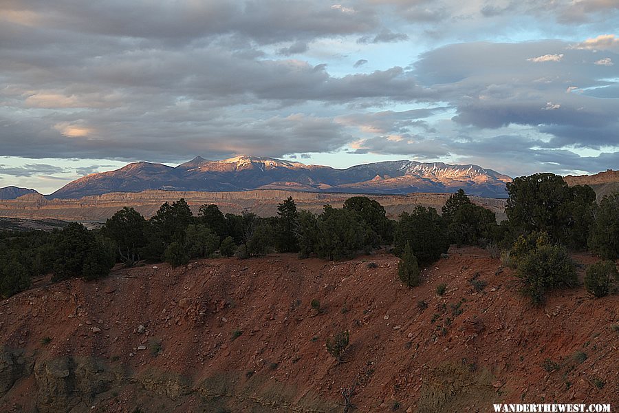 View from Cedar Mesa campground