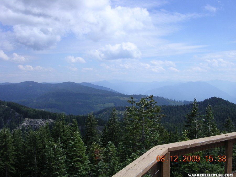 View from Huckleberry Lookout, OR