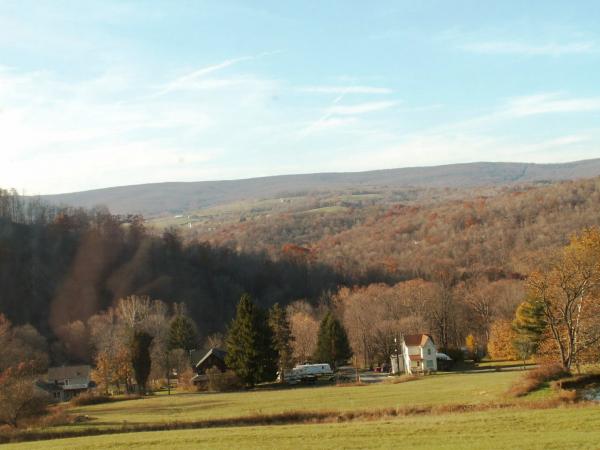 View from the train.