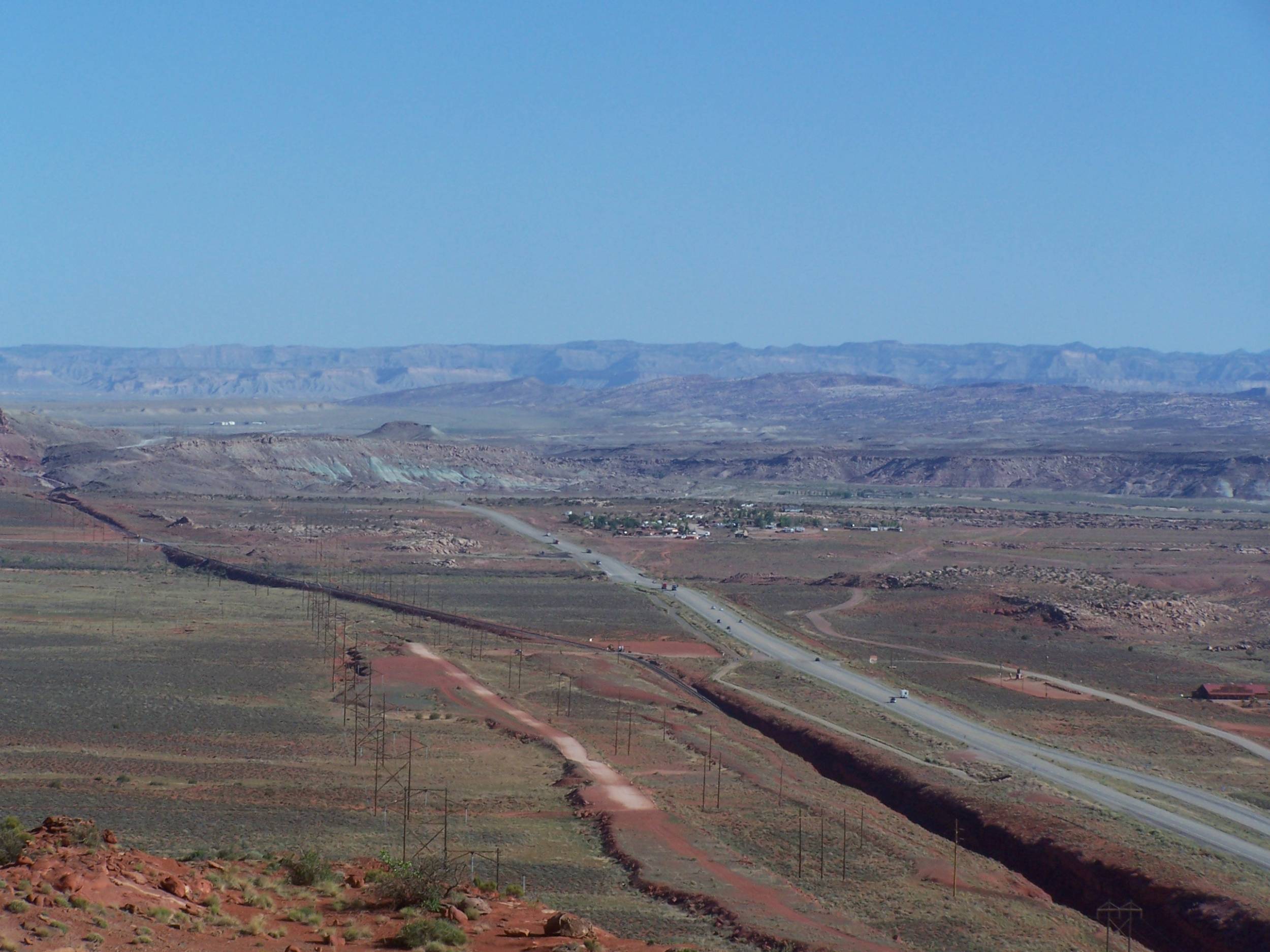 View from trail Moab, UT