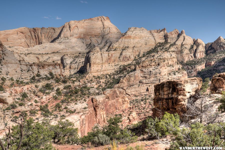 View of other Capitol Reef Domes