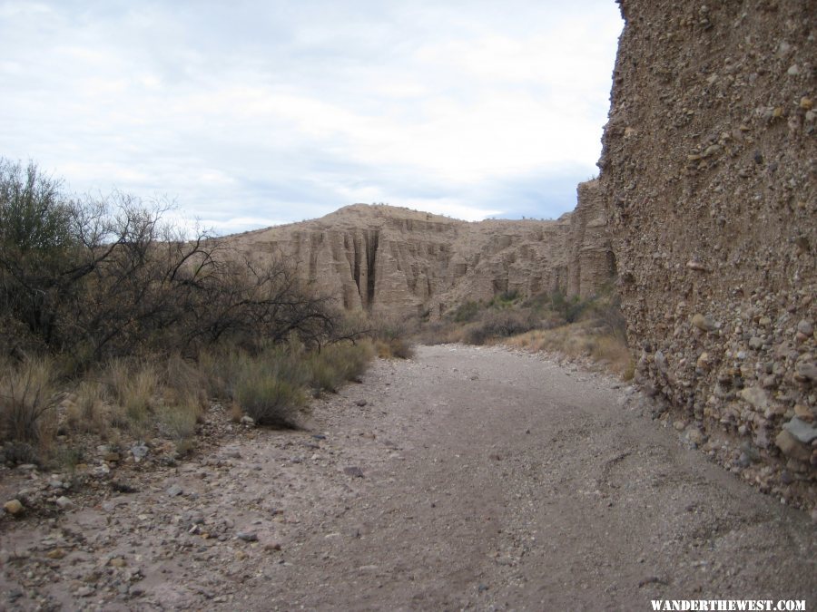 walking a creek bed