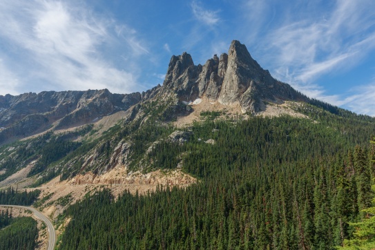 Washington Pass Overlook, North Cascades National Park Washington 2019