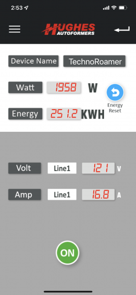 Watchdog EMS running current info